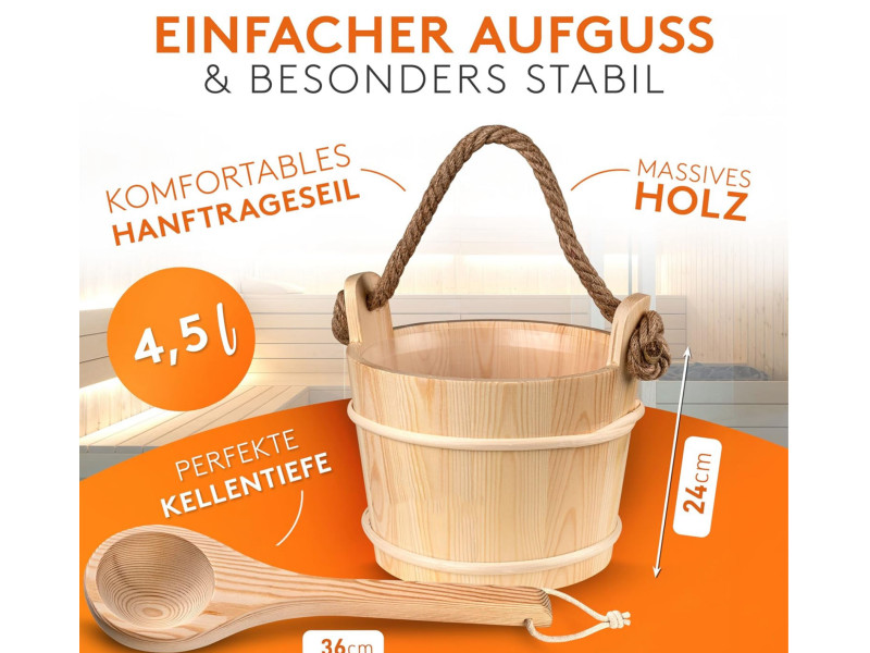 Sauna Set Zubehör