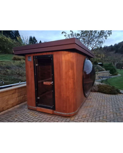 Gartensuna Außensauna Saunahaus Outdoorsauna Graz inkl.Saunaofen