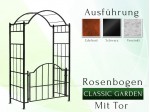 Rosenbogen "Classic - Garden" mit Tor