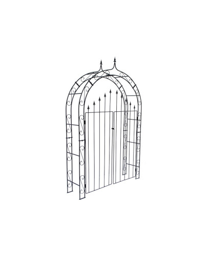 Rose arch HOLLAND Lily tip with door B 1.40 m - gate height 1.70 m