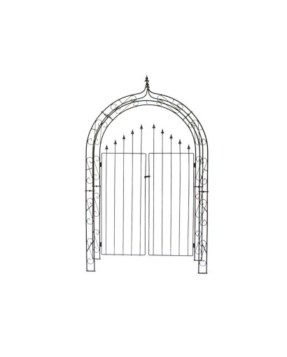 Rose arch HOLLAND Lily tip with door B 1.40 m - gate height 1.70 m