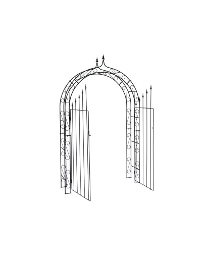 Rose arch HOLLAND Lily tip with door B 1.40 m - gate height 1.70 m