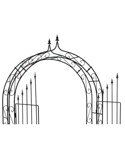 Rose arch HOLLAND Lily tip with door B 1.40 m - gate height 1.70 m