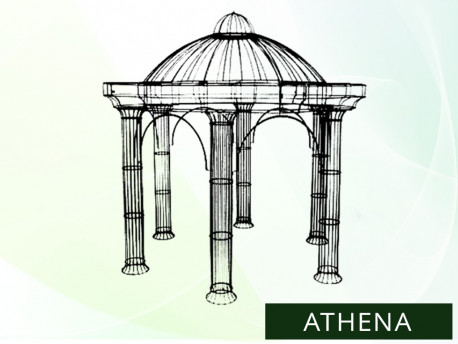 Massiver Pavillon "ATHENA"