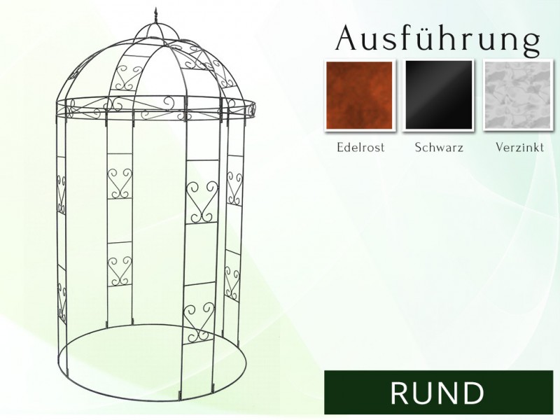 Pavillon Gartenlaube "RUND" Pavillon Gartenlaube "RUND"