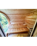 Ovale Sauna PANORAMA