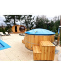 Ovale Sauna PANORAMA