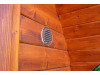 Fass Sauna Garten Sauna L. 2,4m Ø 2m Wandstärke 45 mm Lieferung ab sofort!