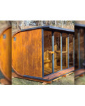Gartensauna Outdoorsauna Saunahaus HORISONT inkl.Saunaofen 3.1m