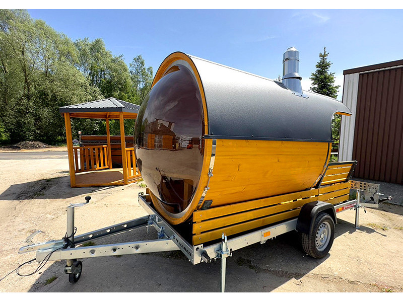 Mobile Sauna Gartensauna Outdoorsauna Discovery inkl.Saunaofen