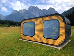 Doppeltes Tiny Hous Modulhaus Campinghaus Wochenendhaus 16,5m² x2