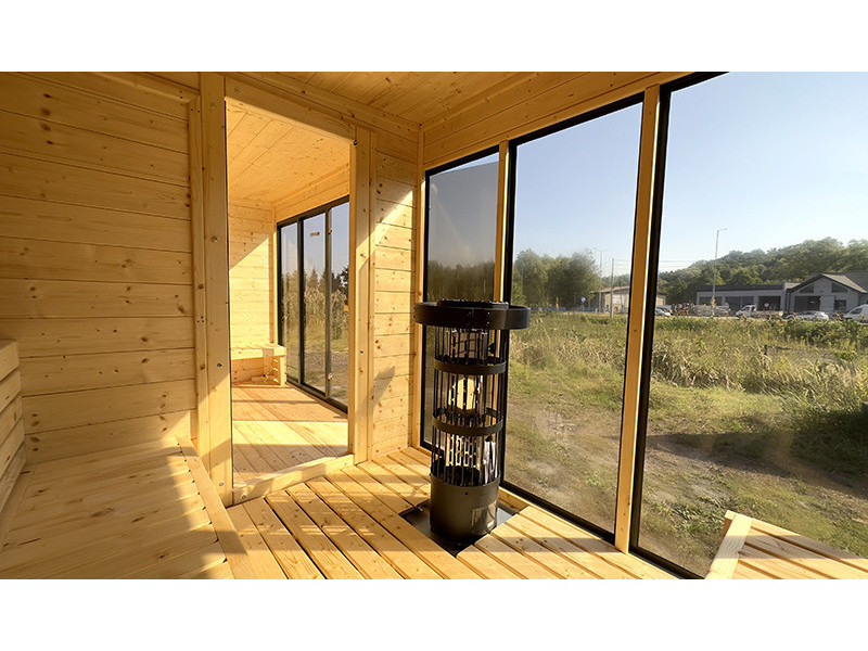 Sauna Haus Sauna Hütte Outdoor Sauna Modell Horizont House M6