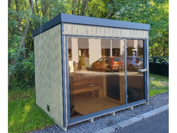 Sauna Haus Sauna Hütte Outdoor Sauna Modell Horizont House M3