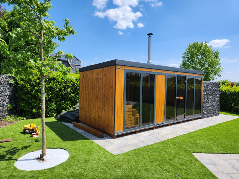 Sauna Haus Sauna Hütte Outdoor Sauna Modell Horizont House M4