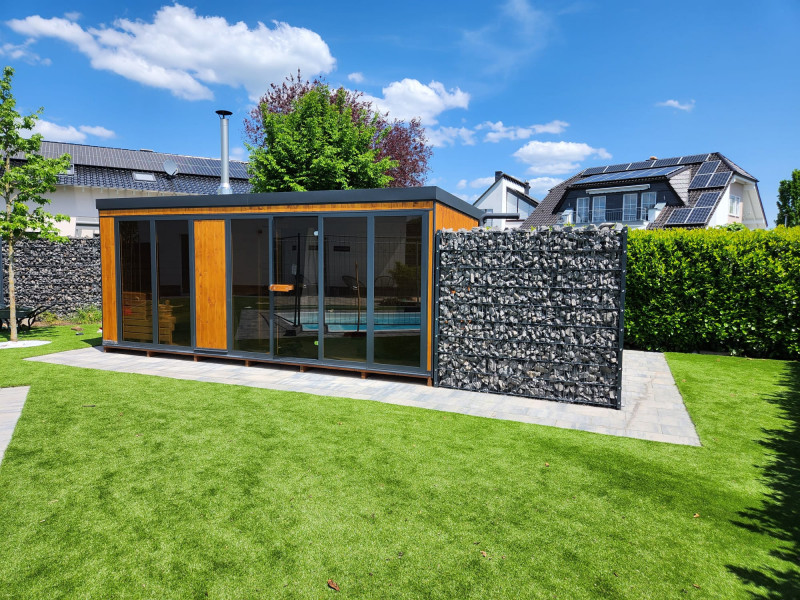 Sauna Haus Sauna Hütte Outdoor Sauna Modell Horizont House M4