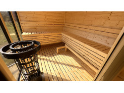 Sauna Haus Outdoor Sauna Horizont House mit Dusche Raum M7