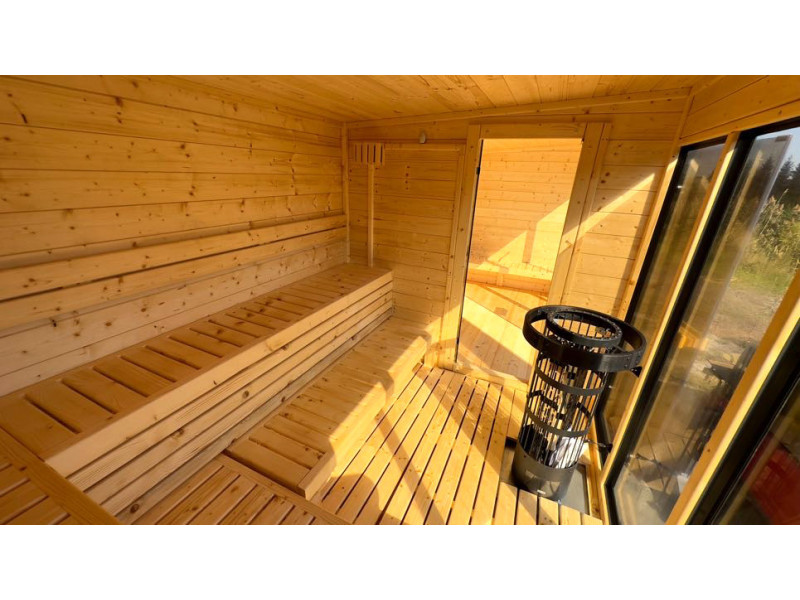 Sauna Haus Sauna Hütte Outdoor Sauna Modell Horizont House M6